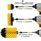 Drill Brush Power Scrubber By Useful Products 5 in W 7 in L Brush, Yellow Y-S-42J-5X-QC-DB - alternate 7